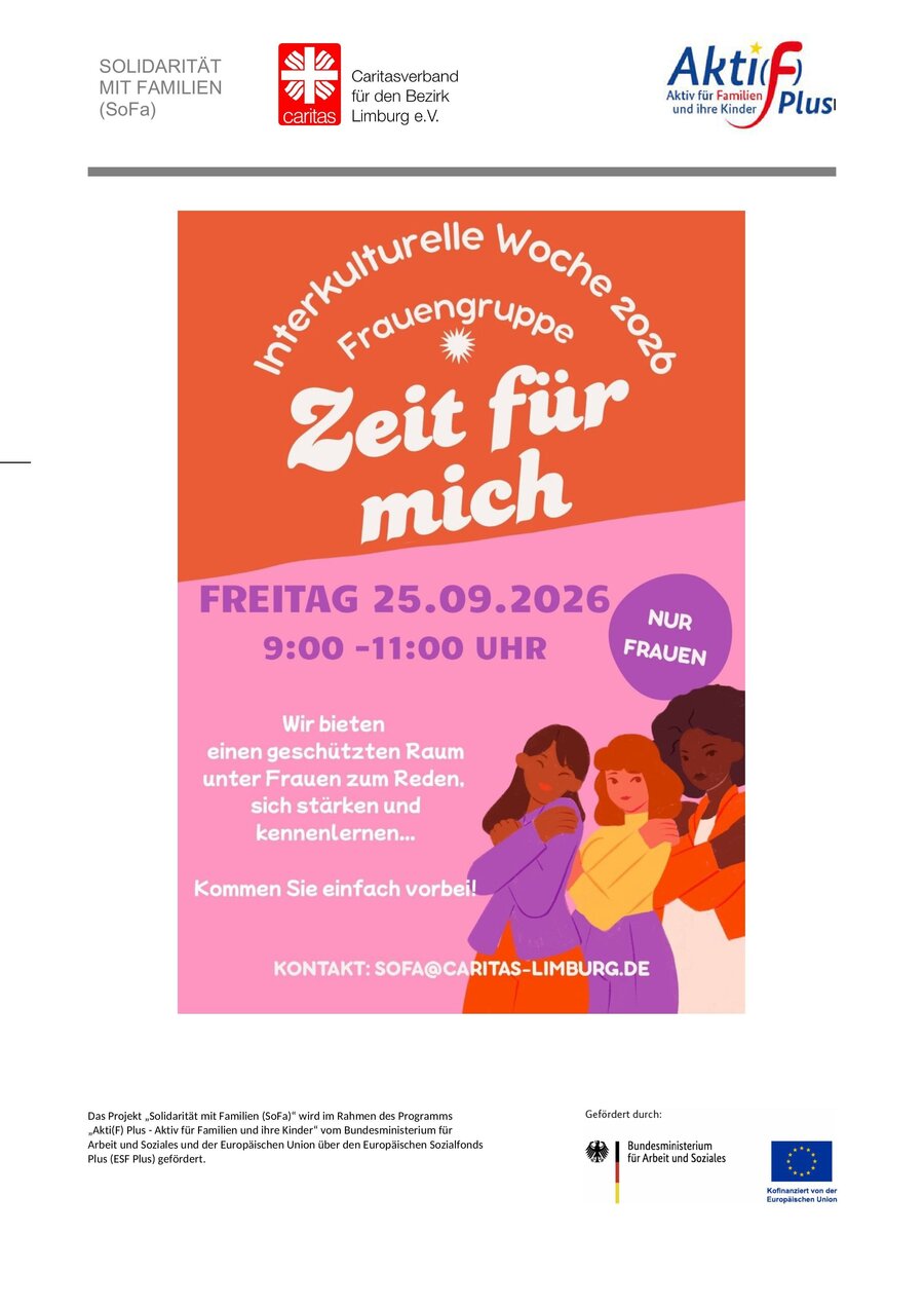 Tag der offenen Frauengruppe Zeit für mich
